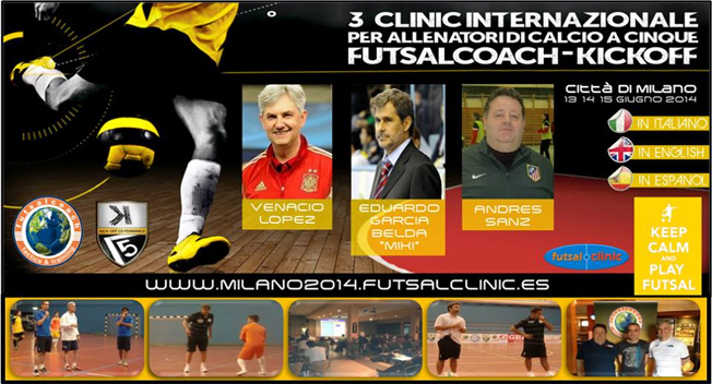 Entrenadores de 18 nacionalidades estarán presentes en la 3ª edición del clínic internacional “Cittá di Milano”