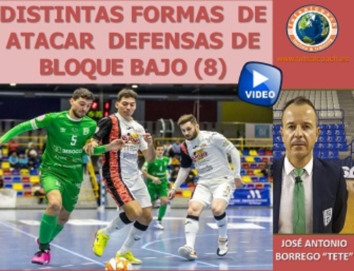 Distintas formas de atacar defensas de bloque bajo (8). VÍDEOS 20-24.