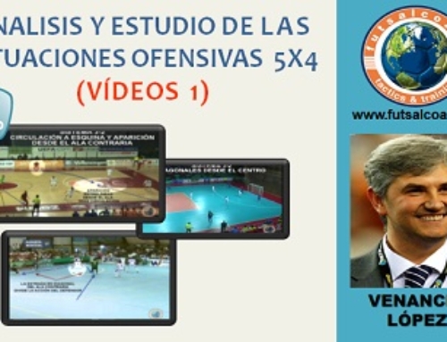 Análisis y estudio de las situaciones ofensivas 5X4. Vídeos (1).