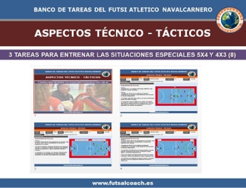 Tareas para entrenar las situaciones especiales 5X4 y 4X3 (8).