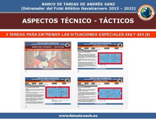 Tareas para entrenar las situaciones especiales 5X4 y 4X3 (9).