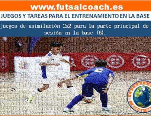 La sesión en la base. 3 Juegos de asimilación 2×2 para la parte principal de la sesión (6)