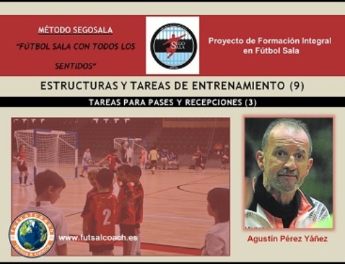 Método Segosala. Estructuras y tareas (9). Tareas para pases y recepciones (3).