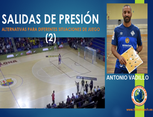 Salidas de presión. Alternativas para diferentes situaciones de juego (2).