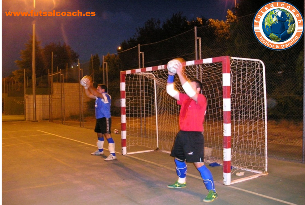 La pretemporada del portero de futbol sala 1/3