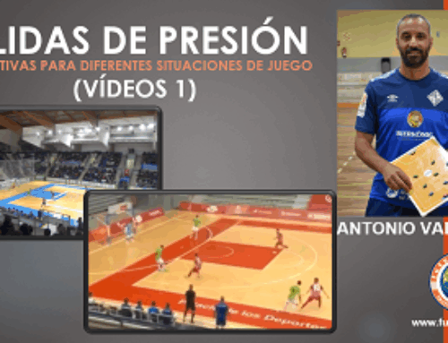 Salidas de presión. Alternativas para diferentes situaciones de juego (3). Vídeos 1