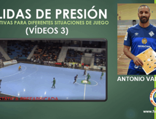 Salidas de presión. Alternativas para diferentes situaciones de juego (5). Vídeos 3