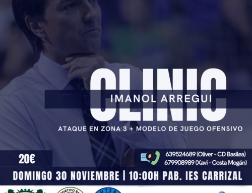 Imanol Arregui será el ponente del clinic para entrenadores organizado por el club Futsal Costa Mogan